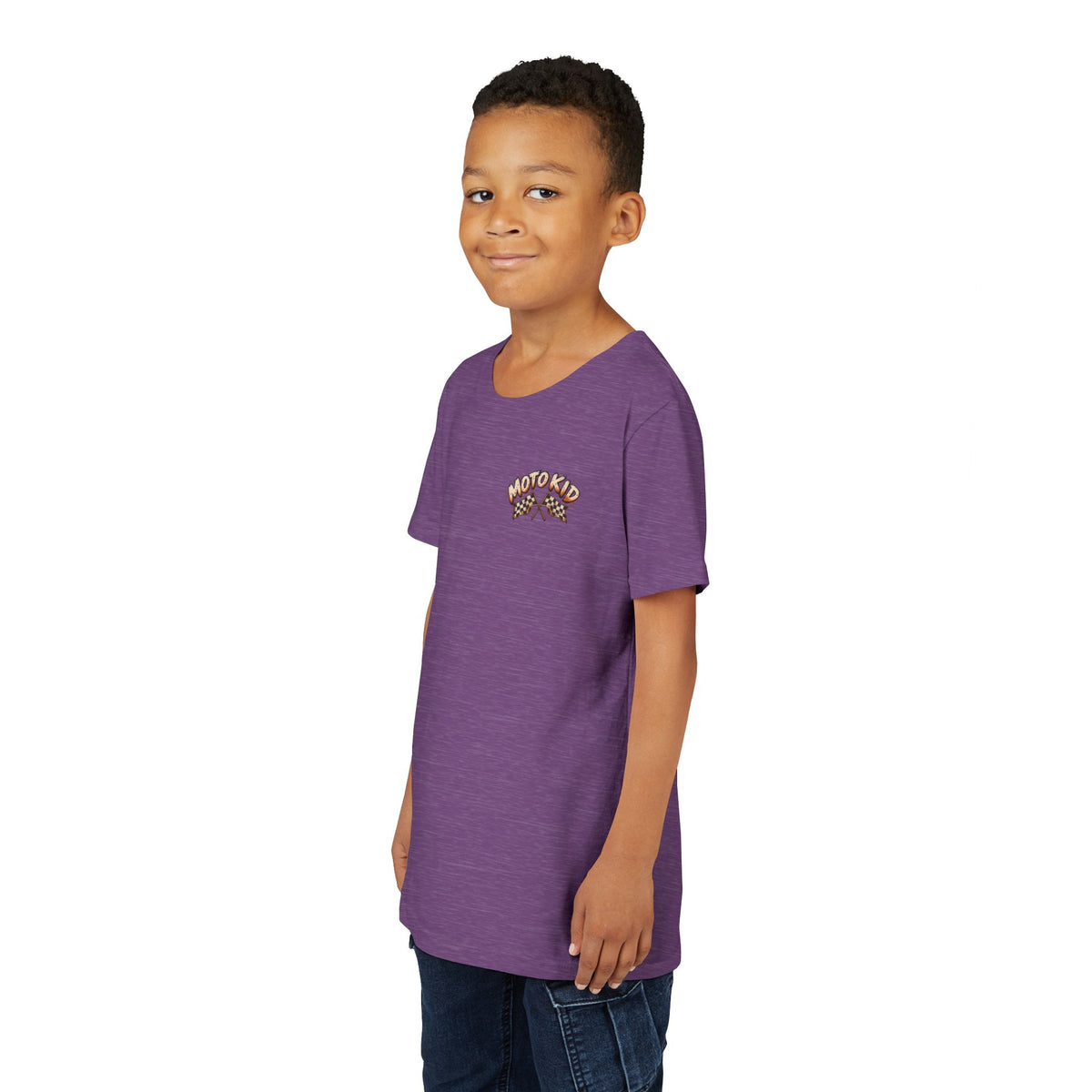 Moto Kid Motocross Tee | Dirt Bike Racing Kids Shirt | Cozy Chaos Co. 🏁🏍️⚡