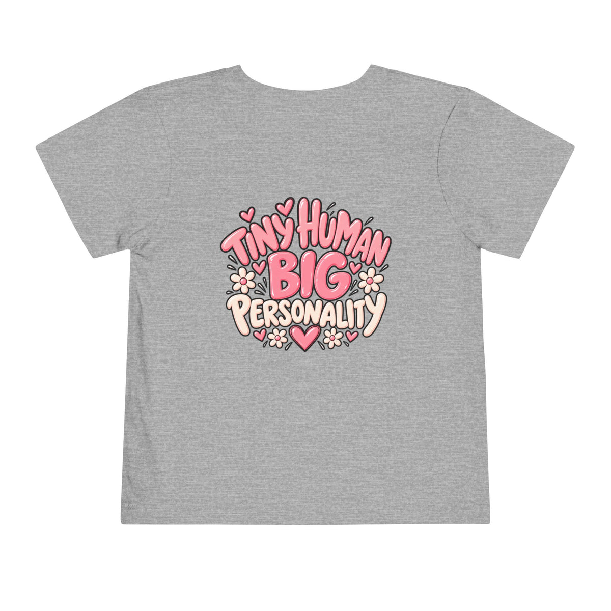 Tiny Human, Big Personality Kids Tee | Cozy Chaos Co. 💕🌼