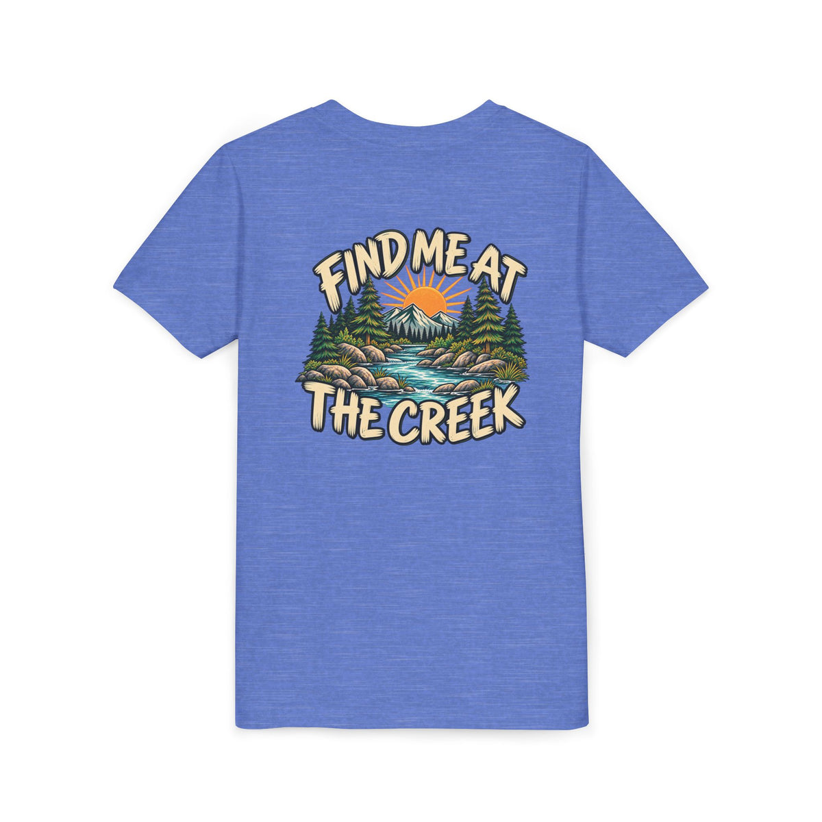 Find Me at the Creek Kids Tee | Cozy Chaos Co.