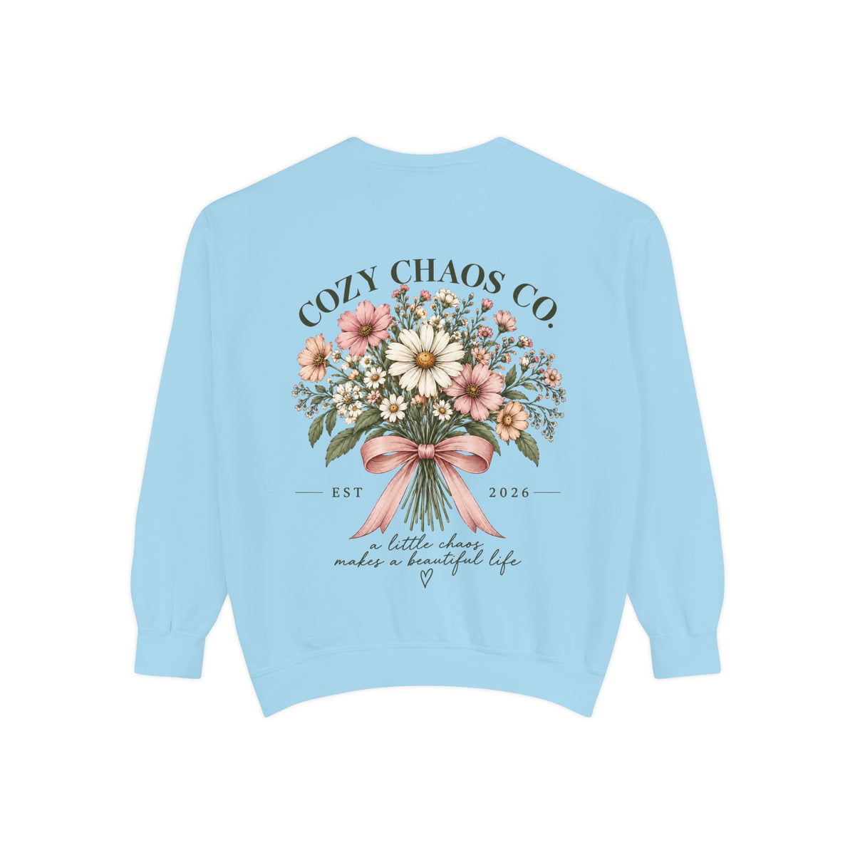 Cozy Chaos Co. Vintage Wildflower Sweatshirt 🤍