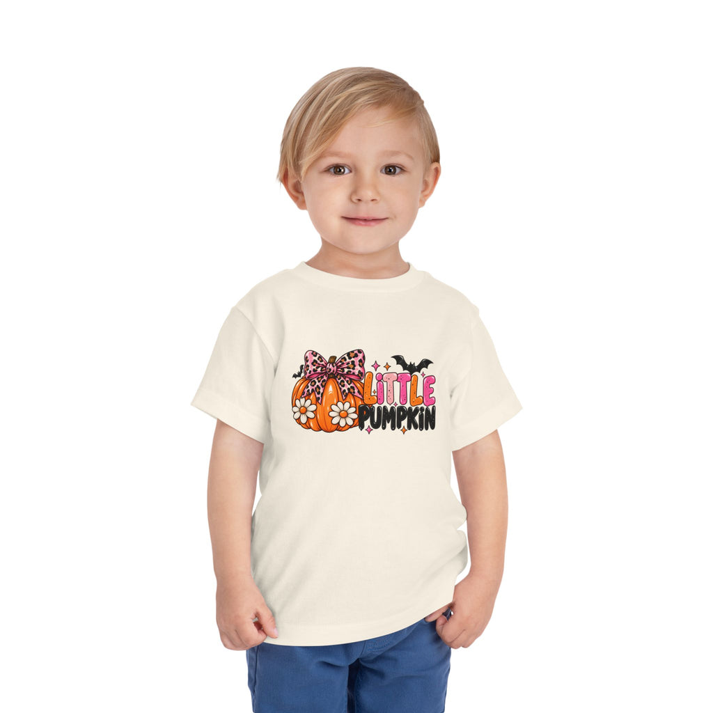 Little Pumpkin Bow Girls Toddler Halloween Shirt | Cozy Chaos Kid 🎃🎀💕