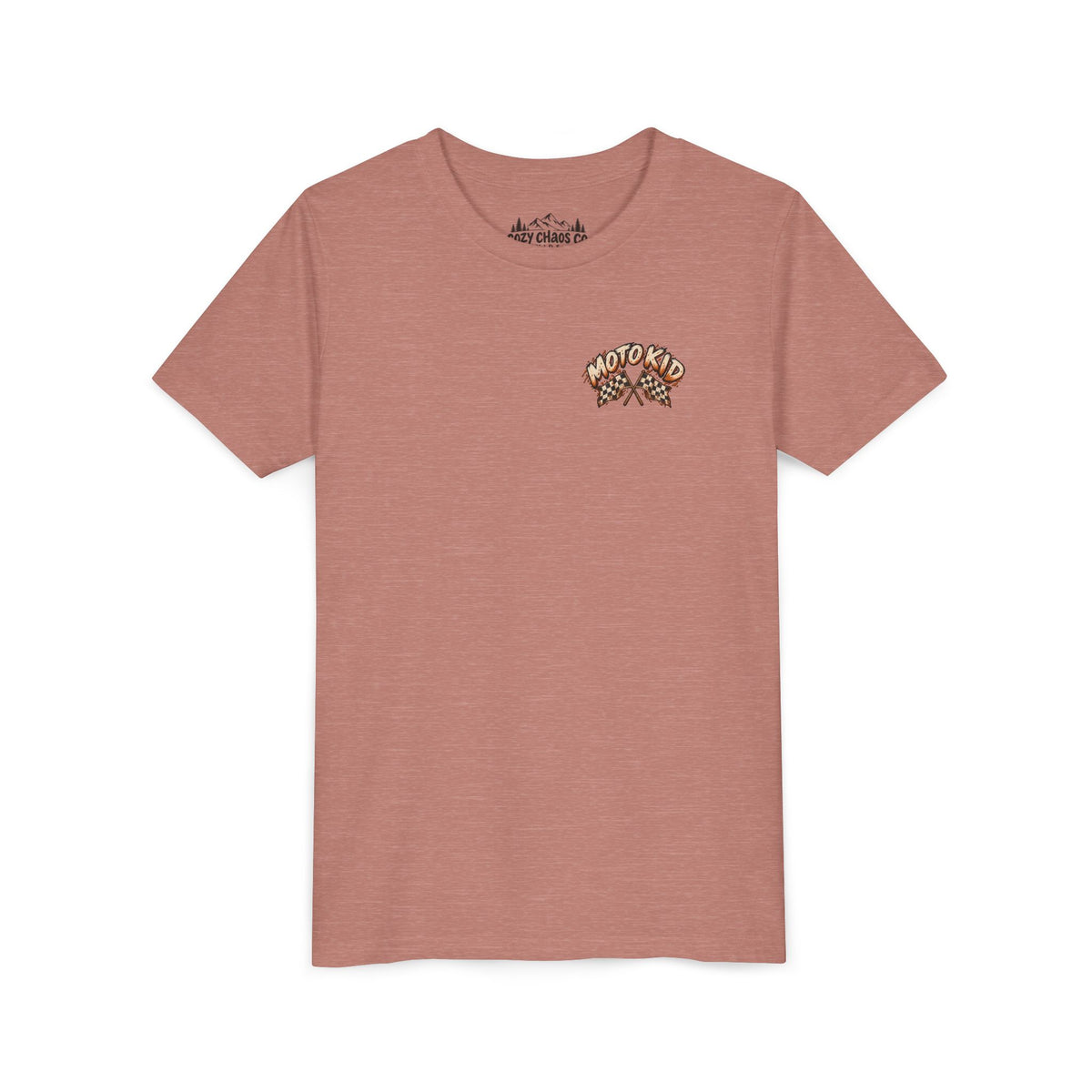 Moto Kid Motocross Tee | Dirt Bike Racing Kids Shirt | Cozy Chaos Co. 🏁🏍️⚡