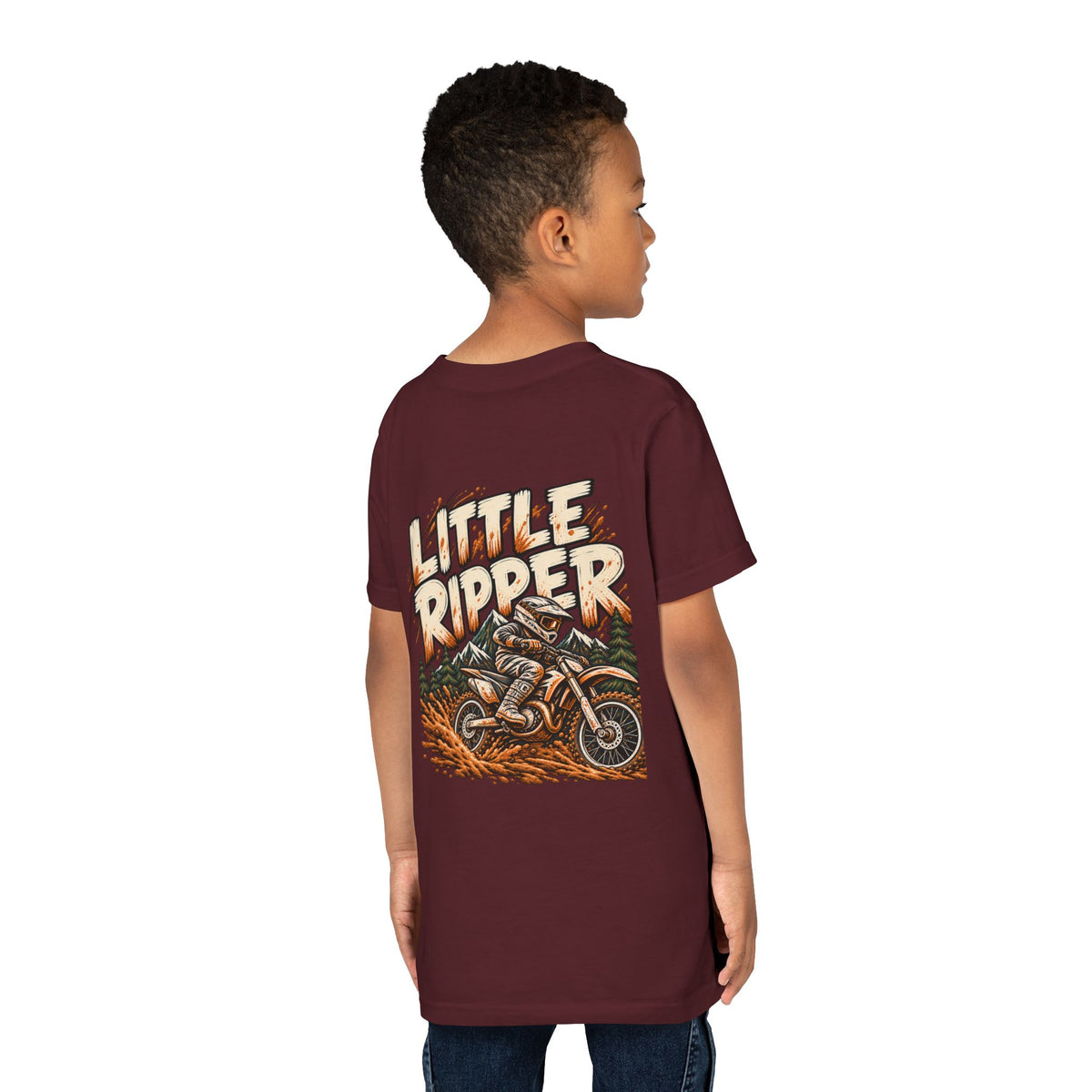 Little Ripper Kids Motocross Tee | Cozy Chaos Co.