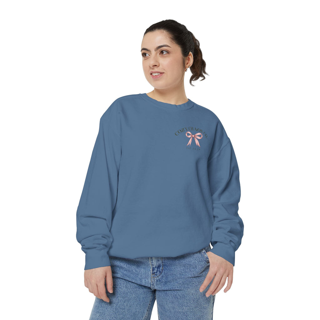 Cozy Chaos Co. Vintage Wildflower Sweatshirt 🤍