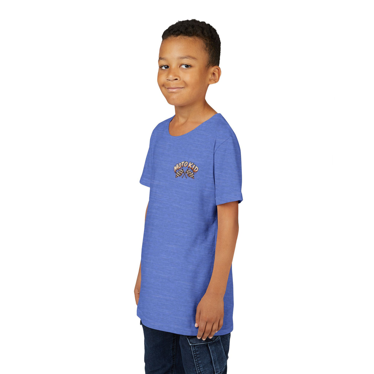 Moto Kid Motocross Tee | Dirt Bike Racing Kids Shirt | Cozy Chaos Co. 🏁🏍️⚡