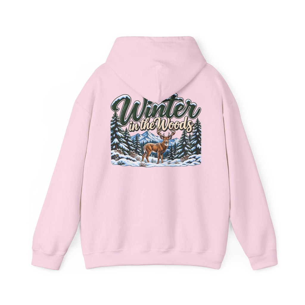 Cozy Chaos Winter In The Woods Hoodie Sweatshirt