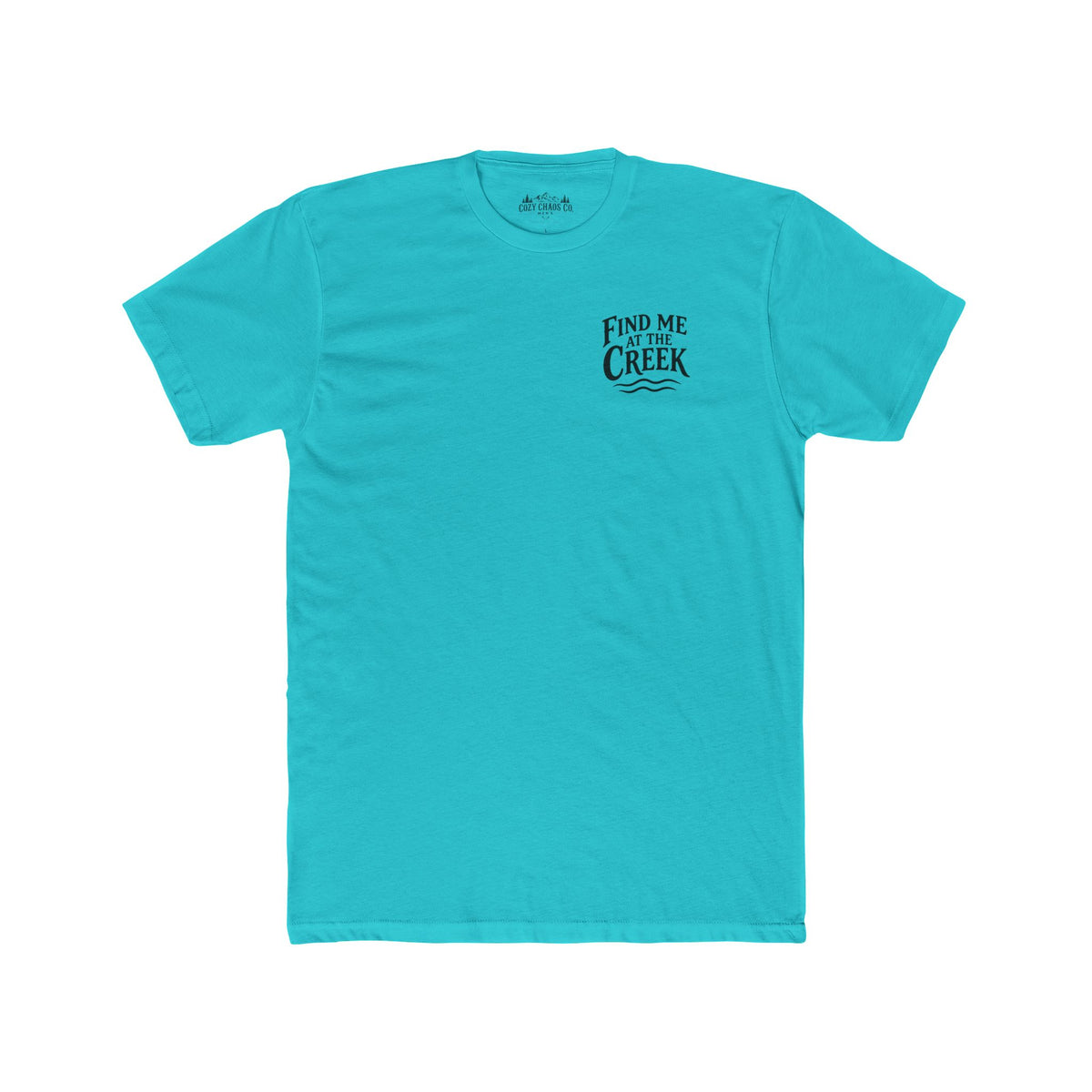 Find Me at the Creek – Men’s Fishing & Outdoors Tee | Cozy Chaos Co. 🎣🌲