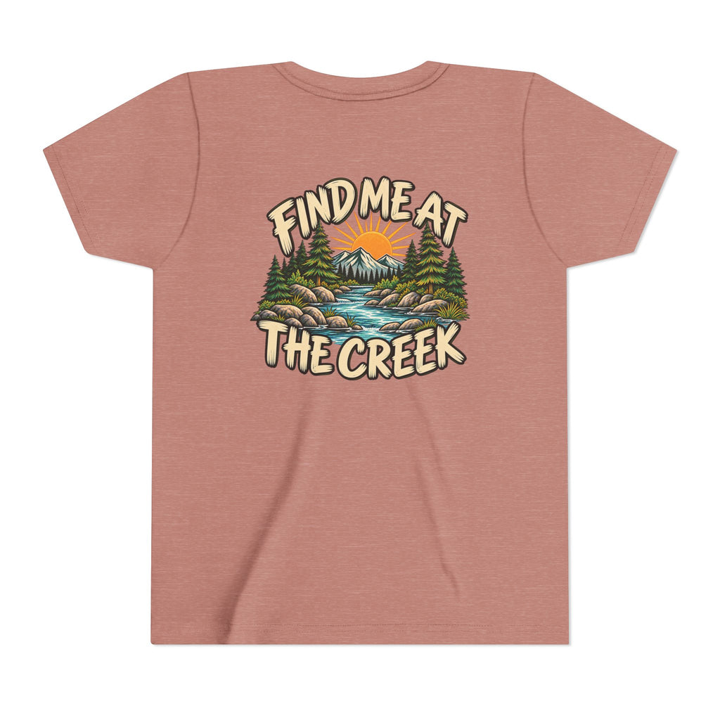 Find Me at the Creek Kids Tee | Cozy Chaos Co.