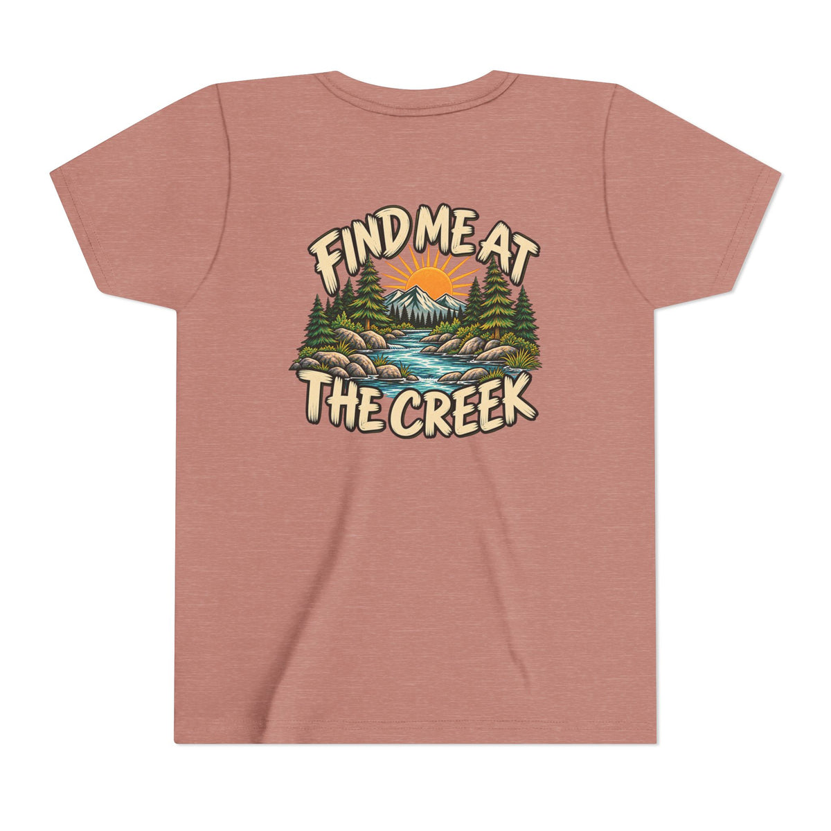 Find Me at the Creek Kids Tee | Cozy Chaos Co.