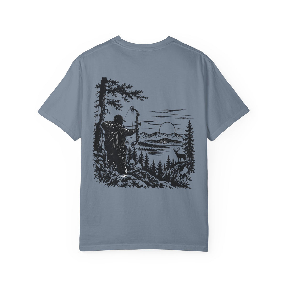 Maine Outdoors Bow Hunter Tee – Men’s Hunting T-Shirt | Cozy Chaos Co.