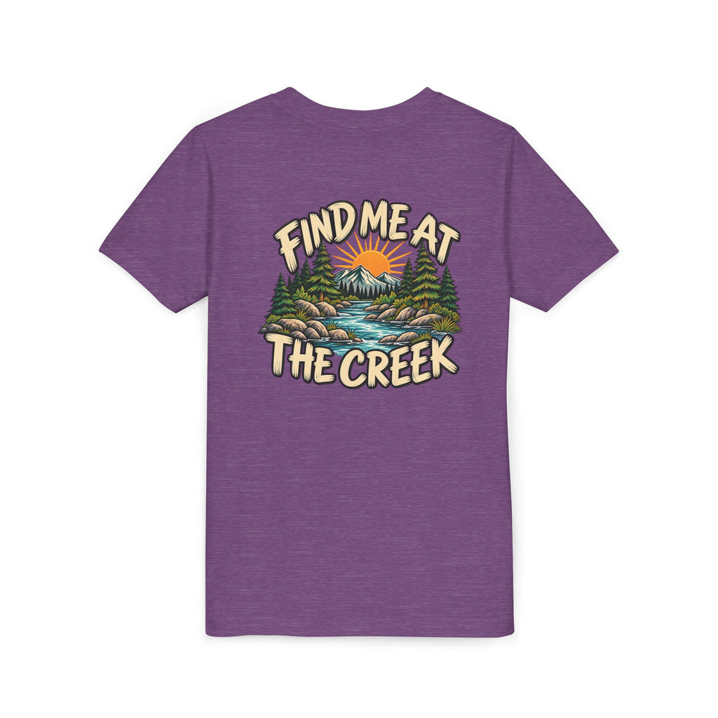 Find Me at the Creek Kids Tee | Cozy Chaos Co.