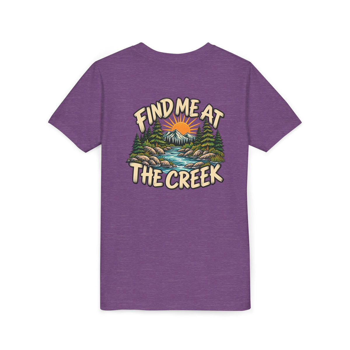 Find Me at the Creek Kids Tee | Cozy Chaos Co.