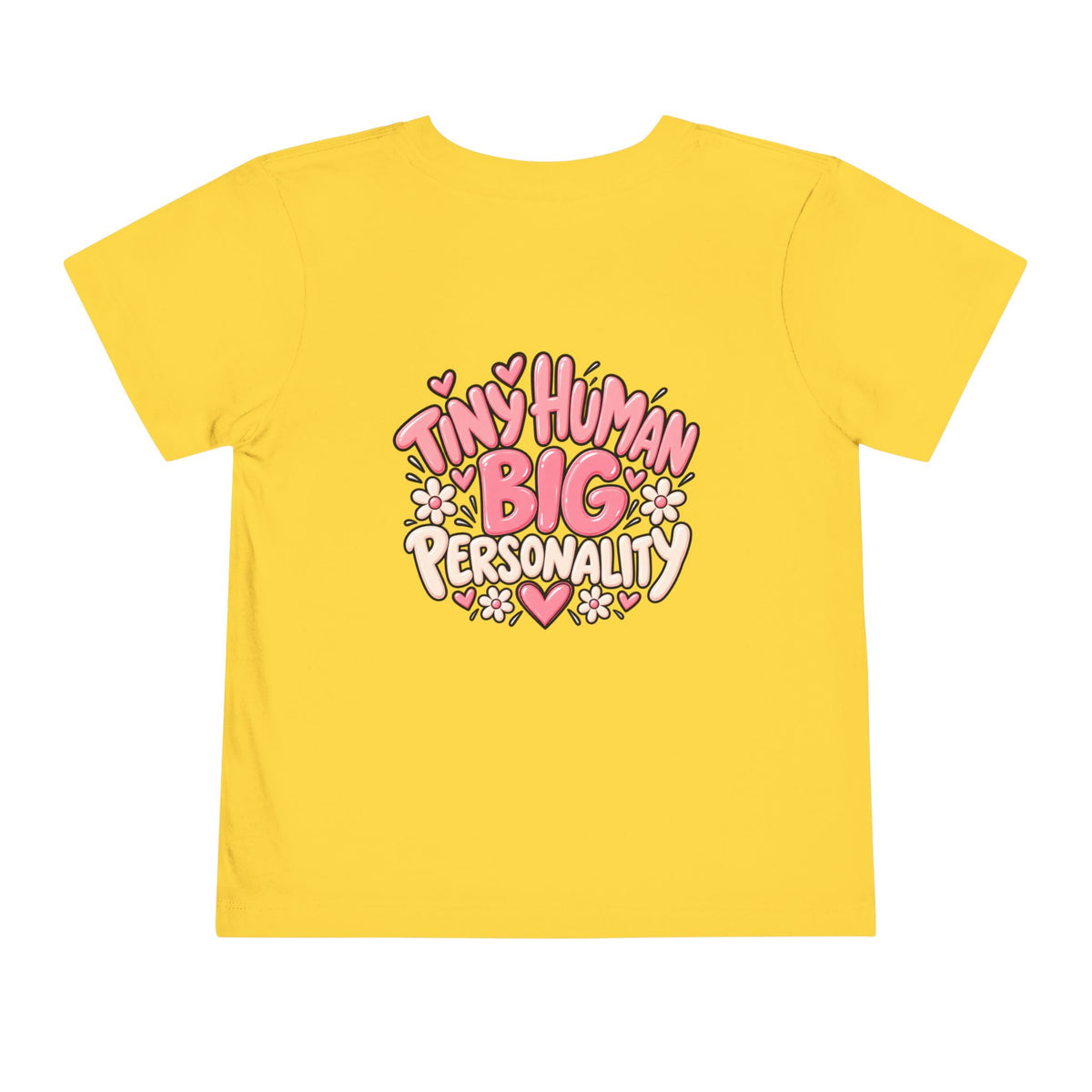 Tiny Human, Big Personality Kids Tee | Cozy Chaos Co. 💕🌼