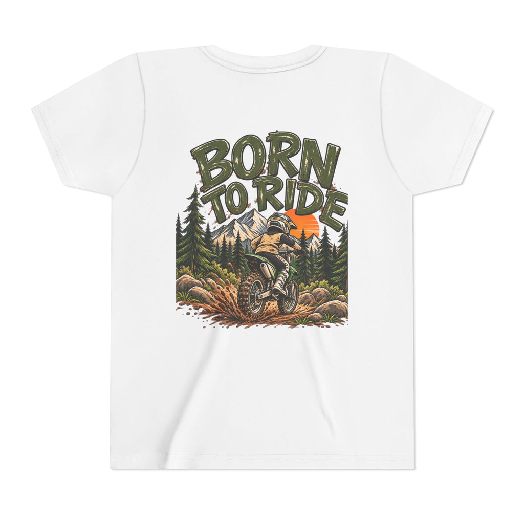 Born to Ride Kids Motocross Tee | Cozy Chaos Co.