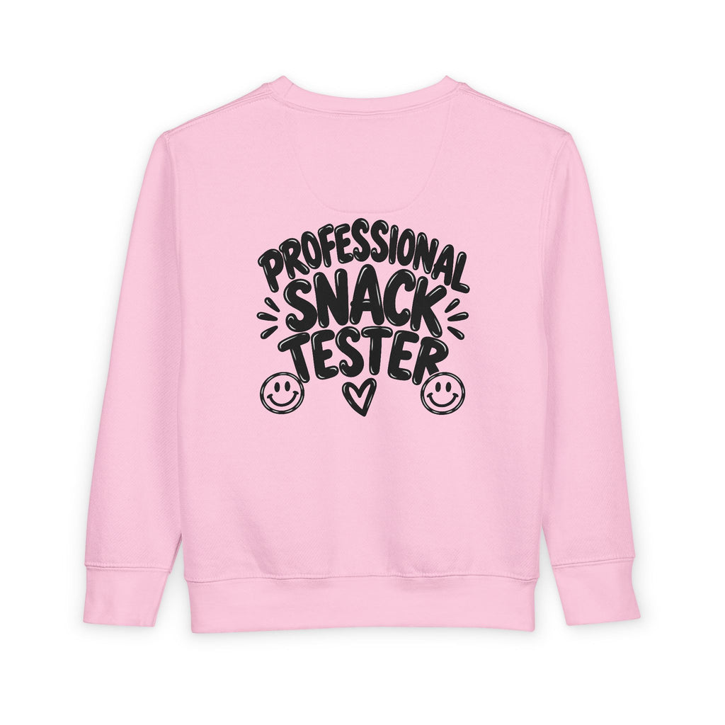 Professional Snack Tester Kids Tee | Cozy Chaos Co. 🍪☺️🖤