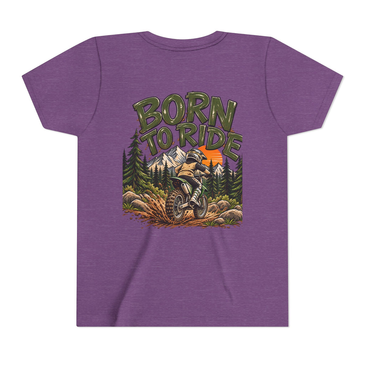 Born to Ride Kids Motocross Tee | Cozy Chaos Co.