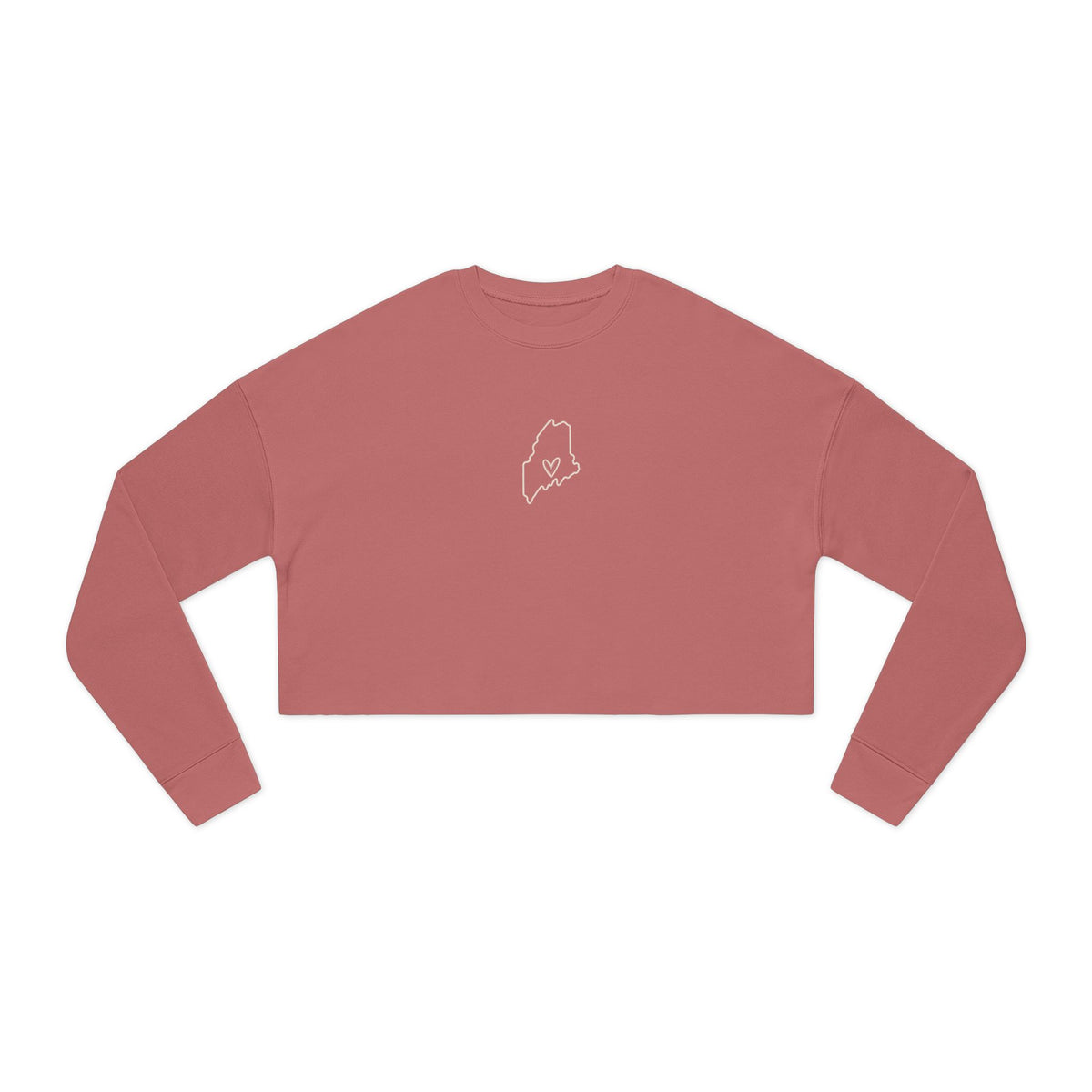 Women's Maine Mama Cropped Sweatshirt