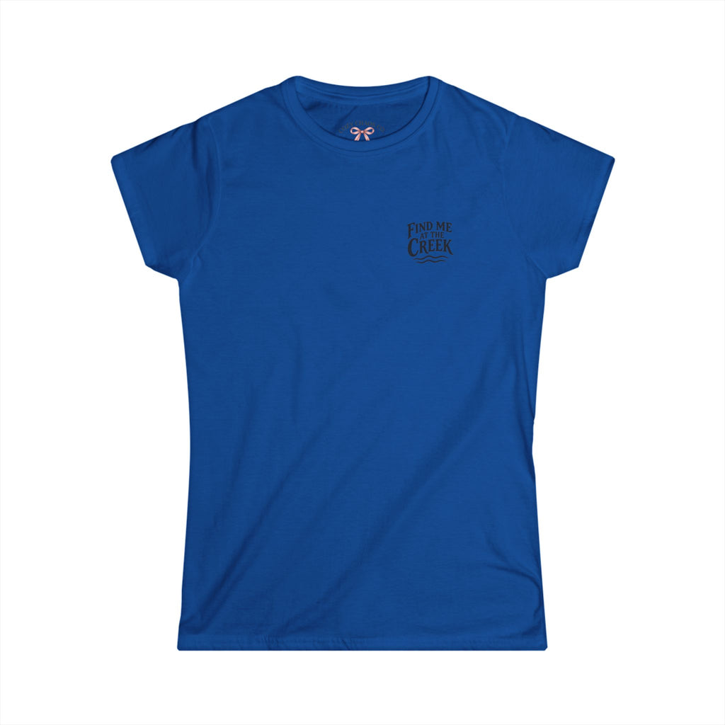 Find Me at the Creek – Women’s Fishing Tee | Cozy Chaos Co.