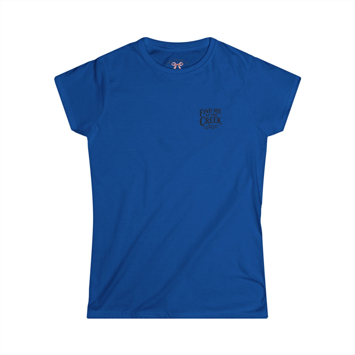Find Me at the Creek – Women’s Fishing Tee | Cozy Chaos Co.