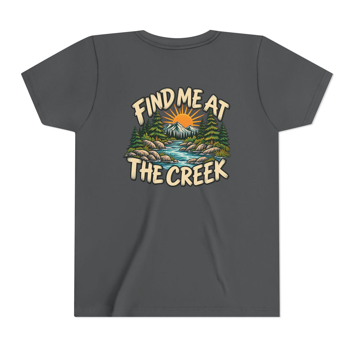 Find Me at the Creek Kids Tee | Cozy Chaos Co.