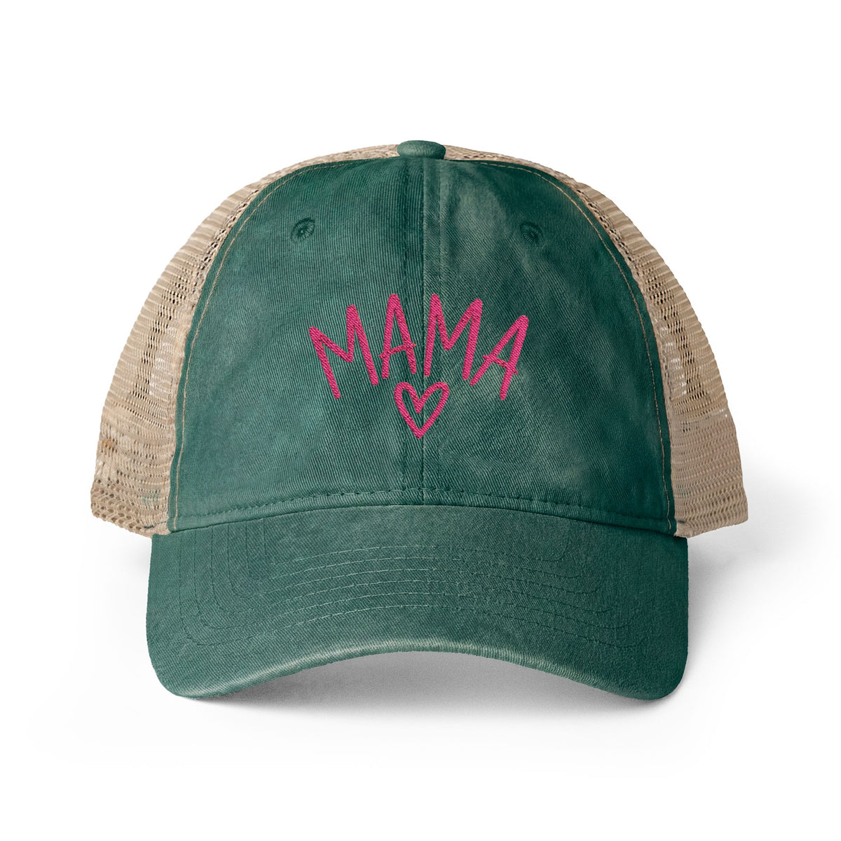 Cozy Mama Washed Mesh-Back Trucker Hat 💕