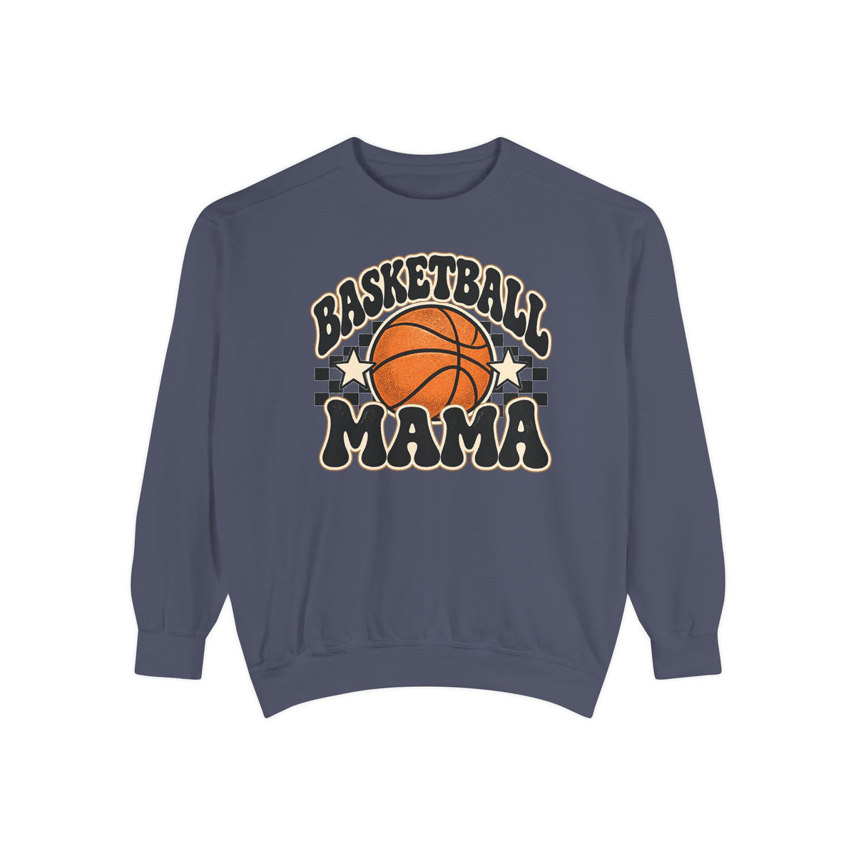 Basketball Mama Retro Game Day Crewneck Sweatshirt 🏀