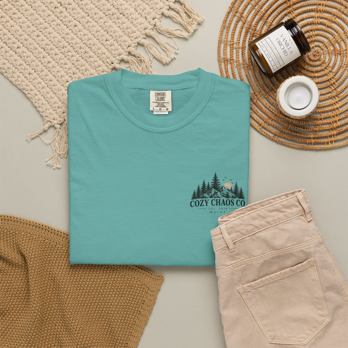 No Roads Needed – Maine Backcountry Adventure Tee | Cozy Chaos Co.