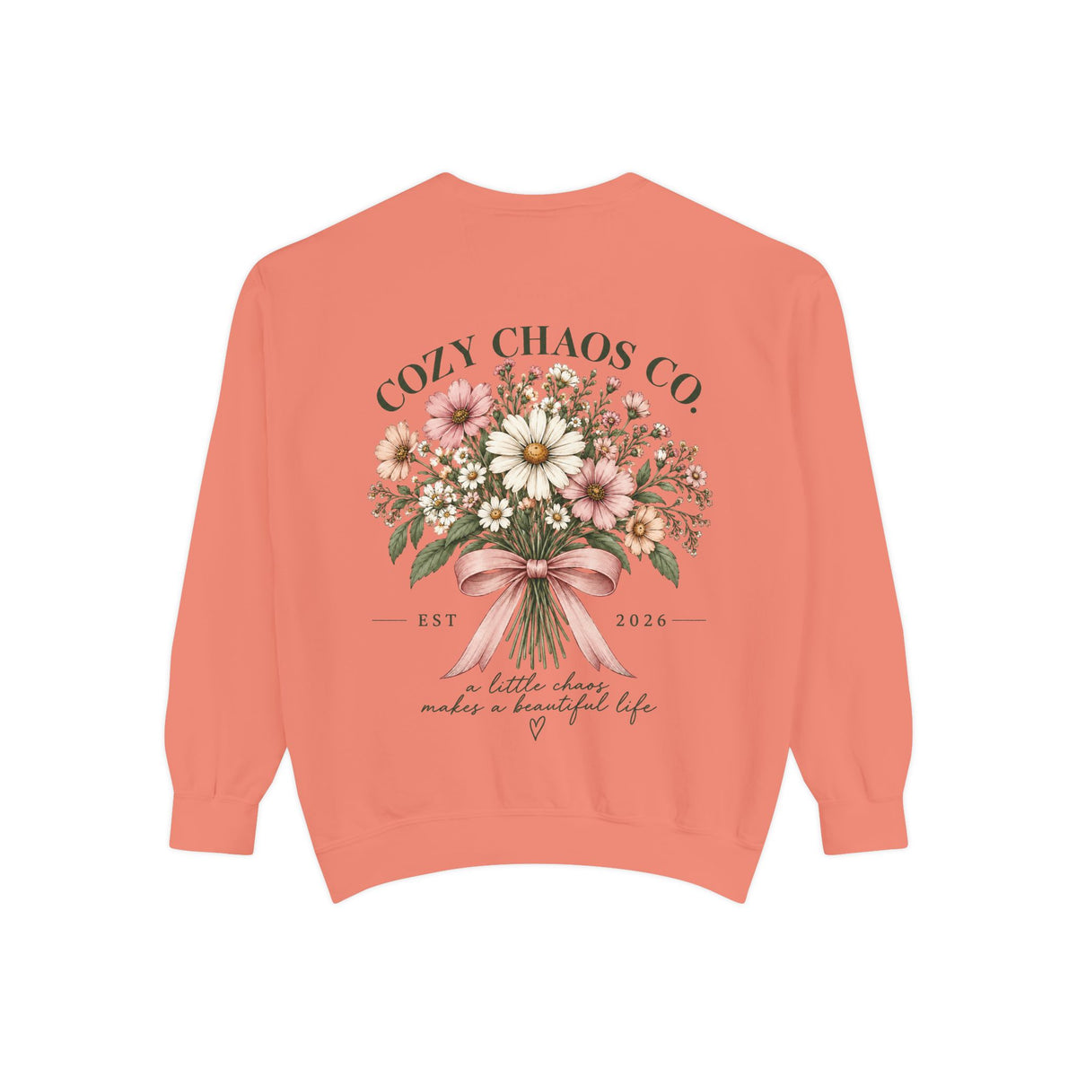 Cozy Chaos Co. Vintage Wildflower Sweatshirt 🤍