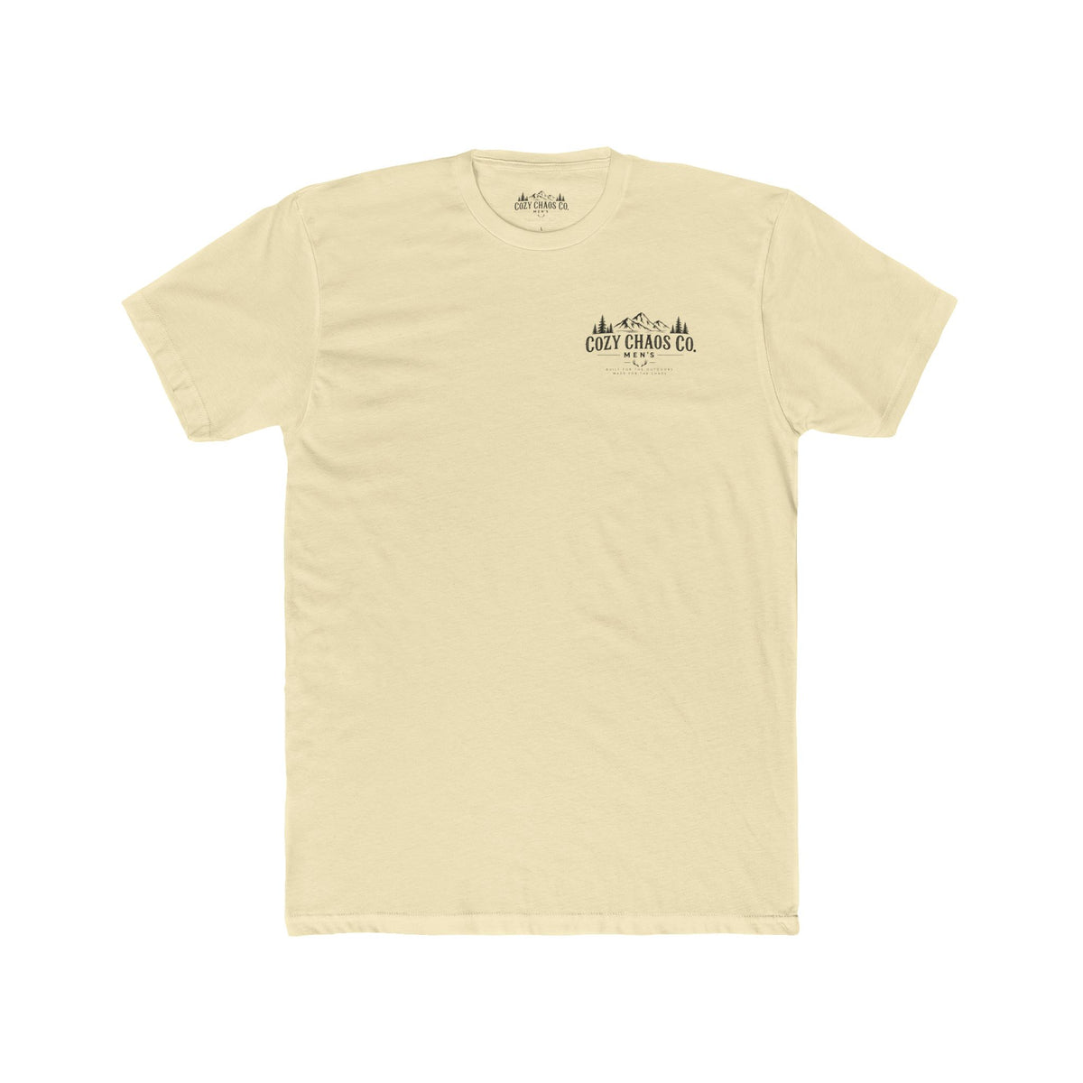 Cozy Chaos Co. Men’s Outdoors Tee – Built for the Outdoors, Made for the Chaos 🌲🏹