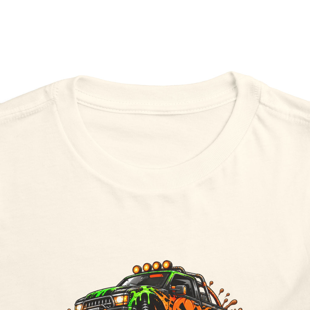 Trick or Treat Monster Truck Toddler Kids Halloween Sweatshirt | Cozy Chaos Kid 🎃🏁👻