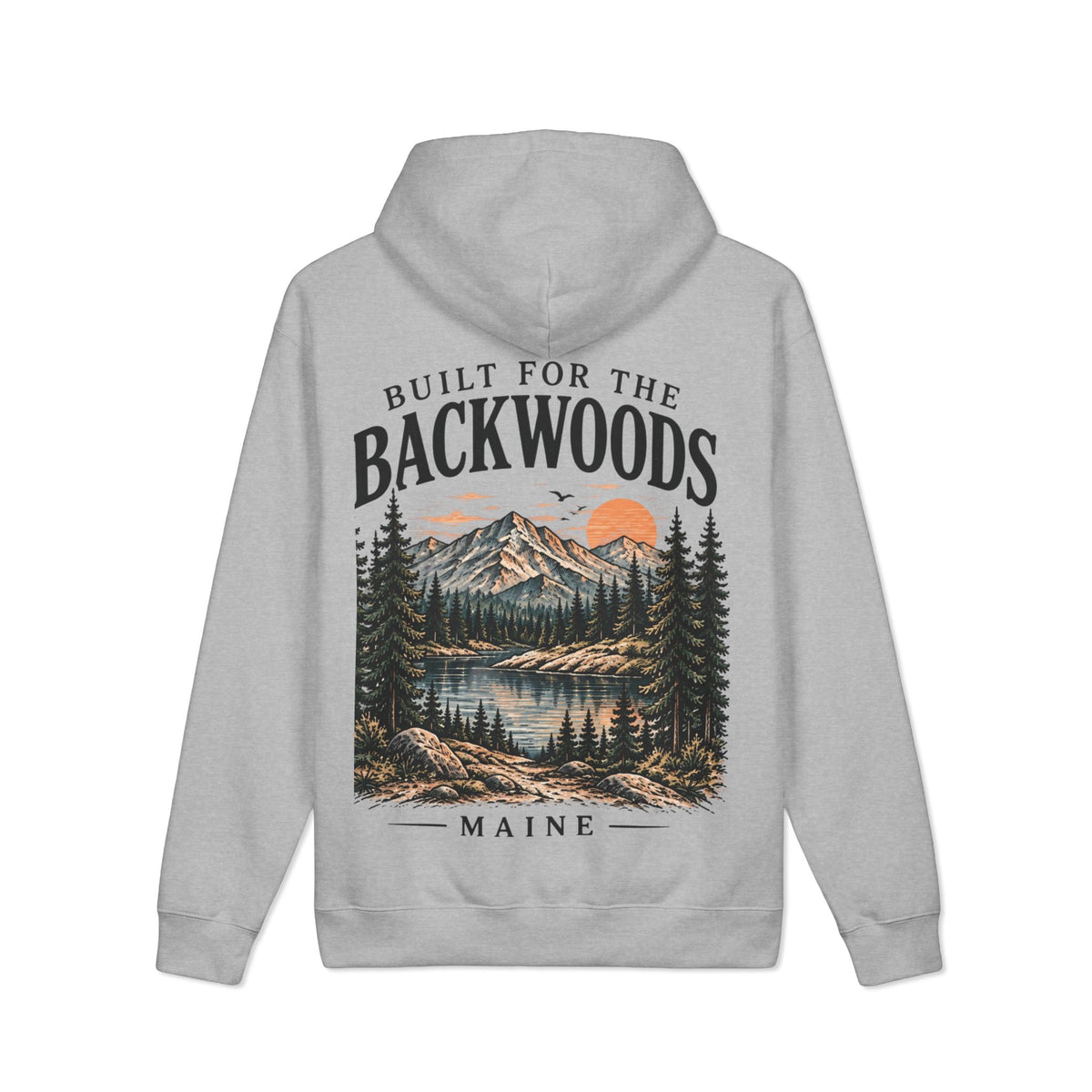 Built for the Backwoods Maine Outdoors Hoodie | Cozy Chaos Co. 🌲🪓