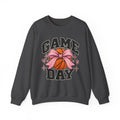 Game Day Pink Bow Basketball Crewneck Sweatshirt 🏀🎀