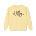 Wifey Crewneck Sweatshirt | Cozy Bridal Sweatshirt | Newlywed Wife Gift | Cute Wife Sweater 💍🤎