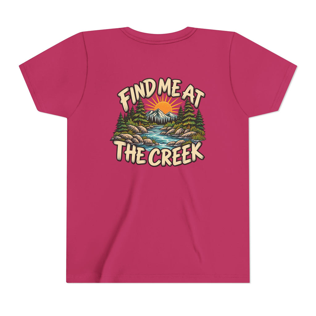Find Me at the Creek Kids Tee | Cozy Chaos Co.