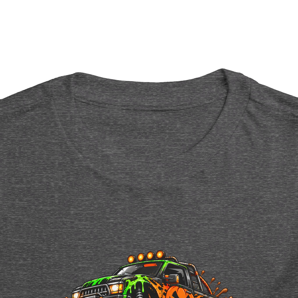 Trick or Treat Monster Truck Toddler Kids Halloween Sweatshirt | Cozy Chaos Kid 🎃🏁👻