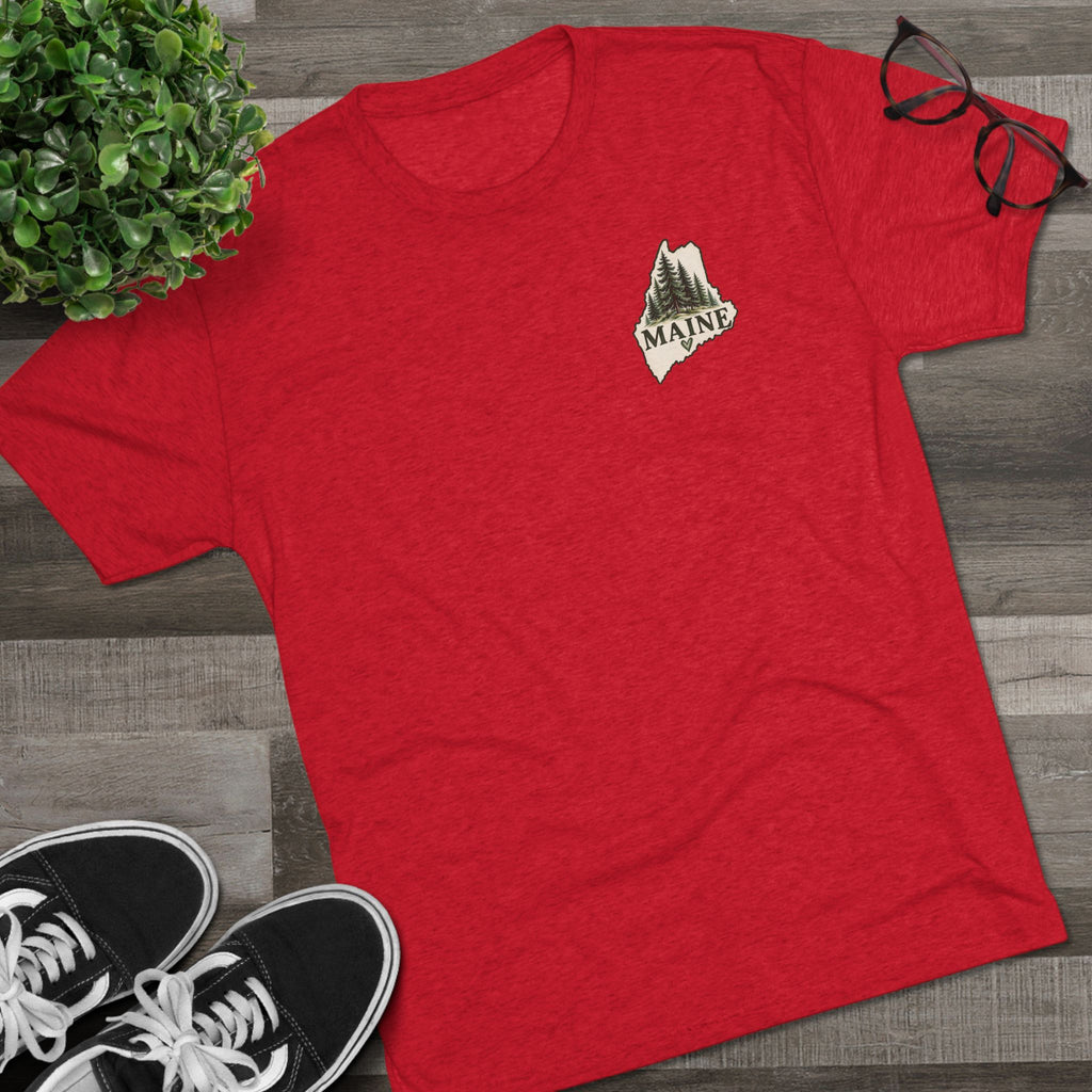 Find Me at the Creek – Maine Outdoors Graphic Tee 🌲