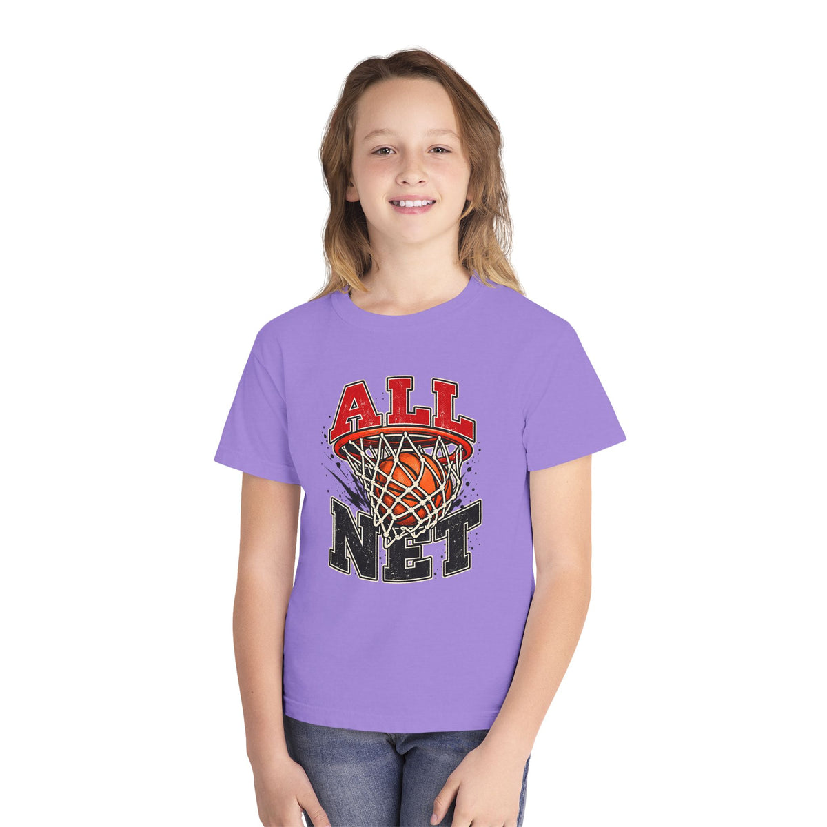 All Net Youth Midweight Tee