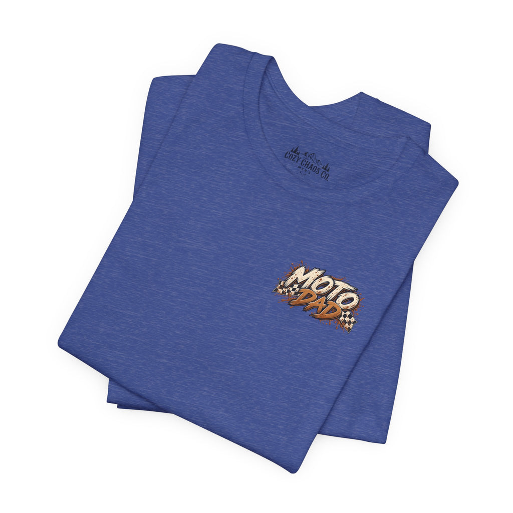 Moto Dad & Mini Adventure Tee | Father & Son Dirt Bike Shirt | Cozy Chaos Co. 🏍️🏁🌲