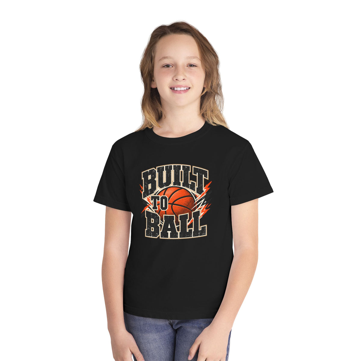 Built to Ball Youth Midweight Tee