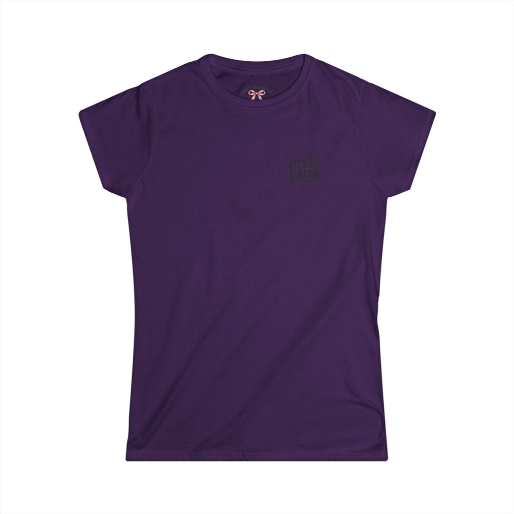 Find Me at the Creek – Women’s Fishing Tee | Cozy Chaos Co.