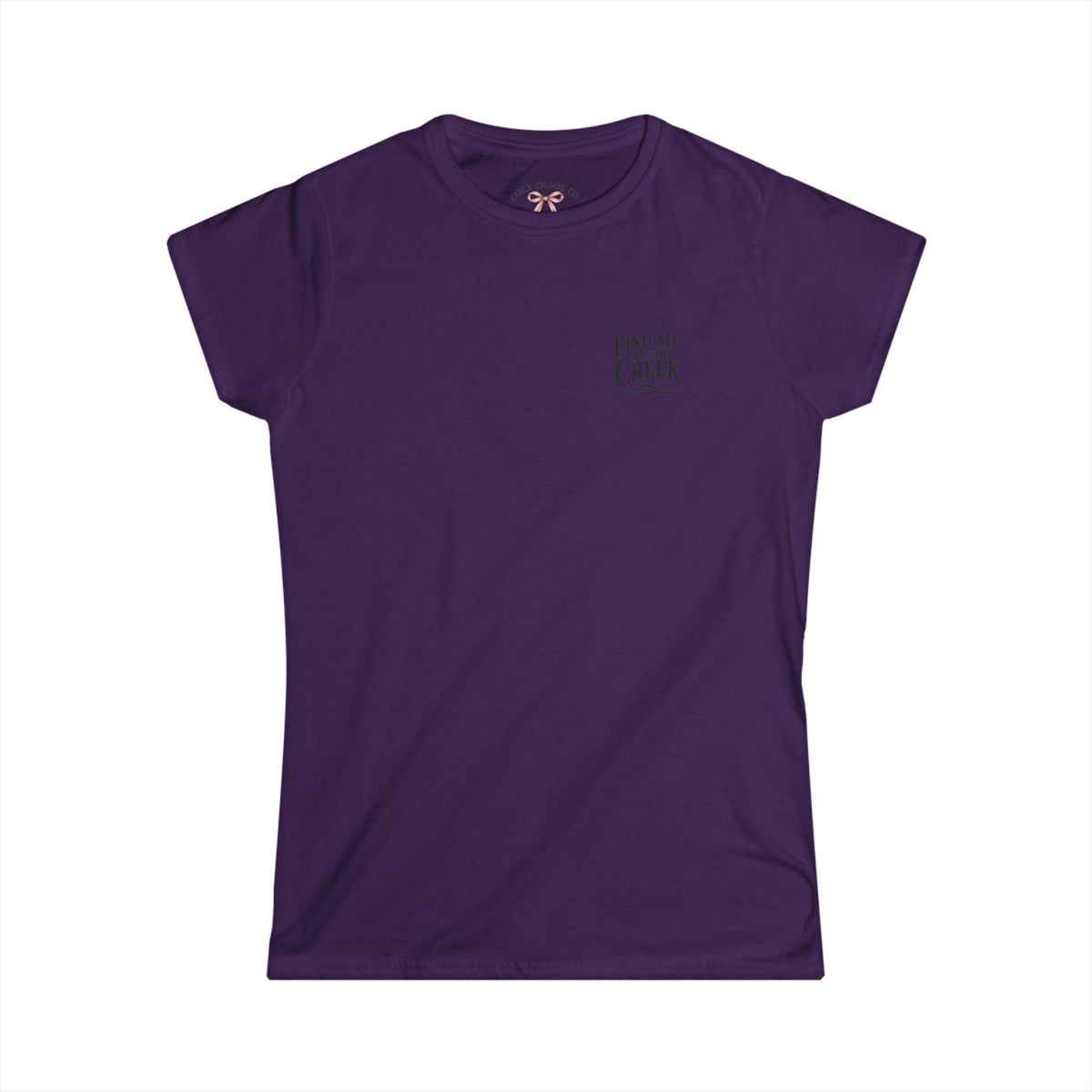 Find Me at the Creek – Women’s Fishing Tee | Cozy Chaos Co.