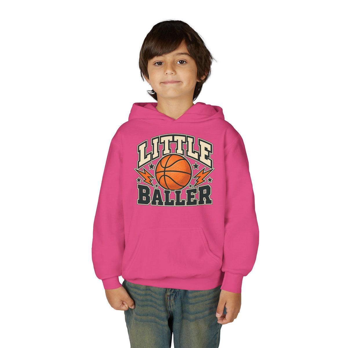 Little Baller Kids’ Basketball Hoodie 🏀