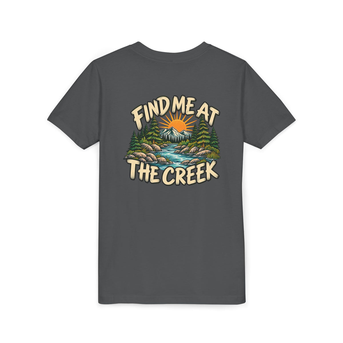 Find Me at the Creek Kids Tee | Cozy Chaos Co.