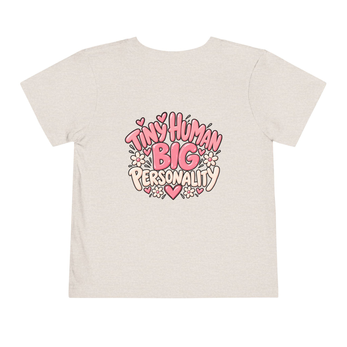 Tiny Human, Big Personality Kids Tee | Cozy Chaos Co. 💕🌼