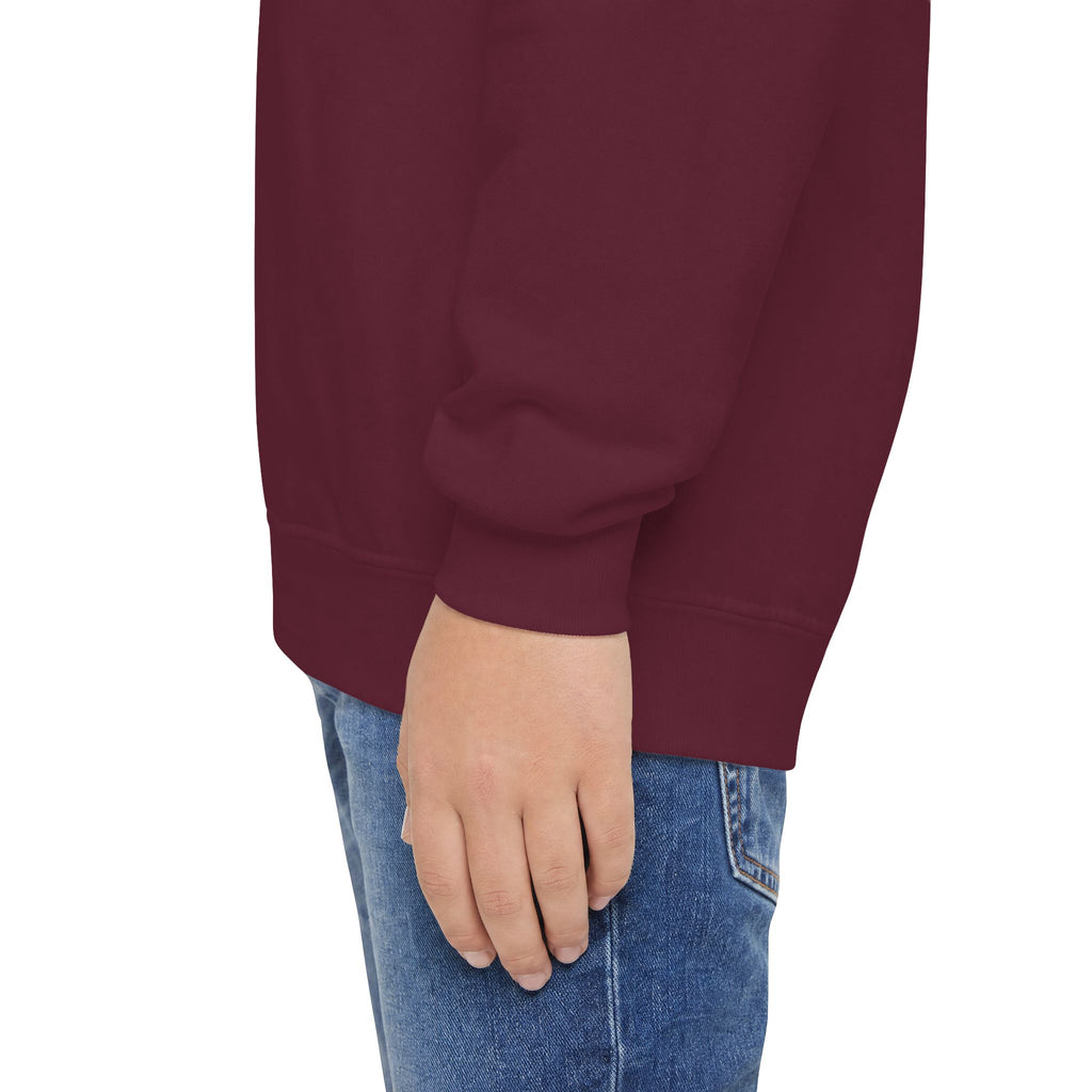 asketball Embroidery-Look Youth Crewneck Sweatshirt 🏀