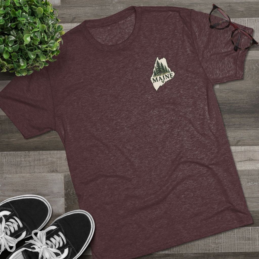 Find Me at the Creek – Maine Outdoors Graphic Tee 🌲