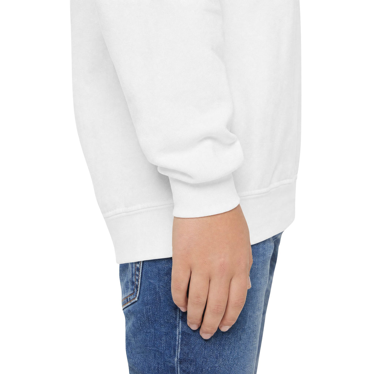 asketball Embroidery-Look Youth Crewneck Sweatshirt 🏀