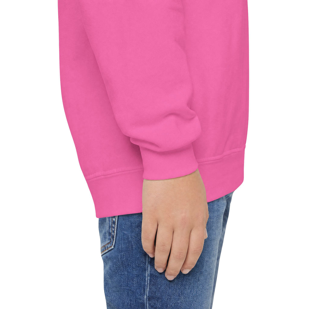 asketball Embroidery-Look Youth Crewneck Sweatshirt 🏀