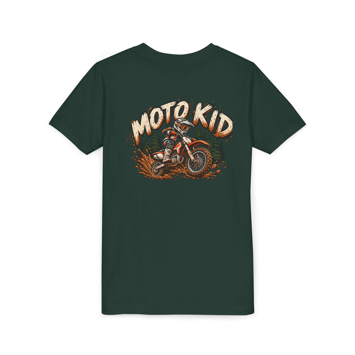 Moto Kid Motocross Tee | Dirt Bike Racing Kids Shirt | Cozy Chaos Co. 🏁🏍️⚡