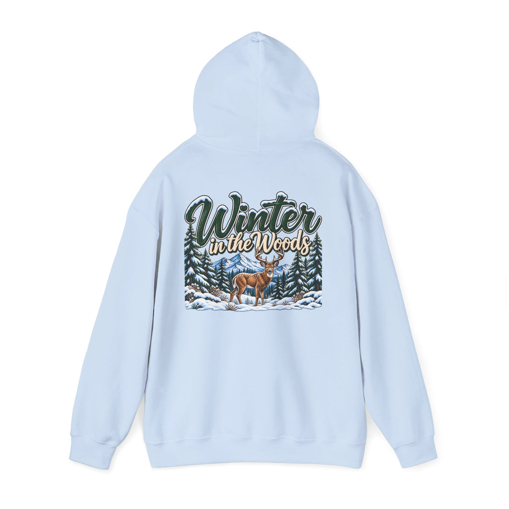 Cozy Chaos Winter In The Woods Hoodie Sweatshirt